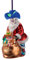 Gift Company Christbaumschmuck Weihnachtsdeko Tannenbaumschmuck X-Mas Hänger Cowboy Santa mit Geschenk