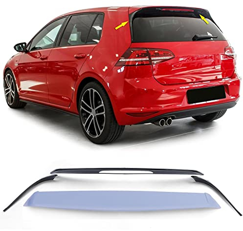 Sport Dachspoiler Heckspoiler Schwarz Glanz für VW Golf 7 Limousine 12-17