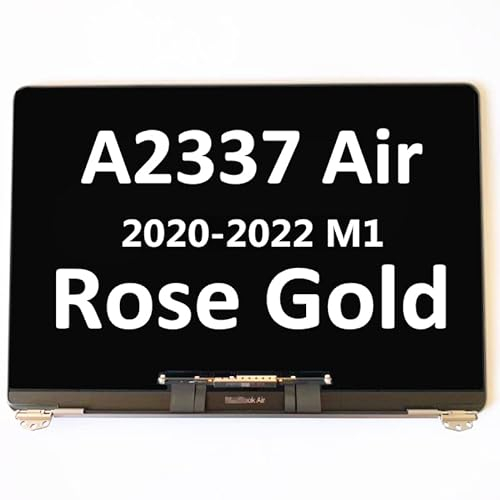 New for MacBook Air A2337 M1 2020 2021 2022 EMC3598 Rose Gold LCD Screen Assembly