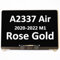 Neu für MacBook Air A2337 M1 2020 2021 2022 EMC3598 Roségold LCD-Bildschirm