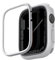 UNIQ Moduo Apple Watch Gehäuse mit austauschbarer PC-Lünette, 41/40 mm, Kreide/Steingrau
