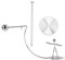 Newtons Cradle Pendulum Little Man, Science Physics Gadget Desktop Decoration, Stress Relief, Cool Things for Your Room(Surfing)