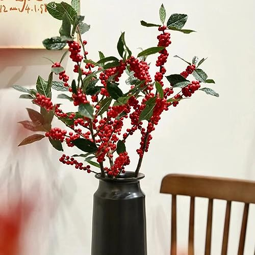 20 Pcs Stechpalme Samen, Balkon Kräutergarten, Zimmerpflanzen Samen (Ilex Aquifolium) Samen Kräuter, Steingartenpflanzen Winterhart Kräuter Pflanzen, Winterharte Kübelpflanzen Kräutergarten