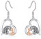 Tiger Ohrringe für Frauen 925er Sterlingsilber Tiger Mädchen Schmuck Geschenke Tiger Ohrringe für Frauen und Mädchen Hypoallergen