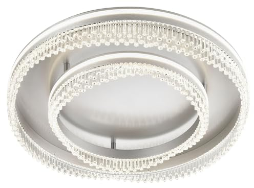 casa NOVA LED-Deckenleuchte - Ø 60 cm - Aluminium - Acryl - dimmbar