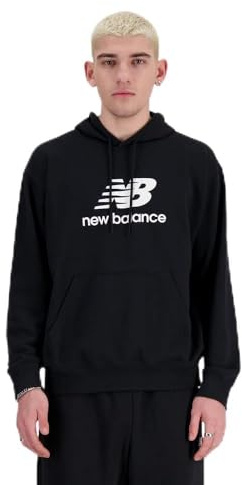 New Balance Herren Sport Essentials Fleece Logo Hoodie Sweatshirt
