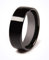 CNICK Smart Payment Ring - Kontaktloser NFC-Zahlungsring mit Tokenisierung, modisches Design, VISA und MasterCard kompatibel, Tesla Schlüsselanhänger für Modell 3/Y/X/S/CT (Schwarz, 8)