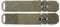 Taktische Weste Elastische Kummerbund Schnellverschluss Schnalle Set, Magnetische Schnalle, Jagd weste Zubehör (Ranger Green)
