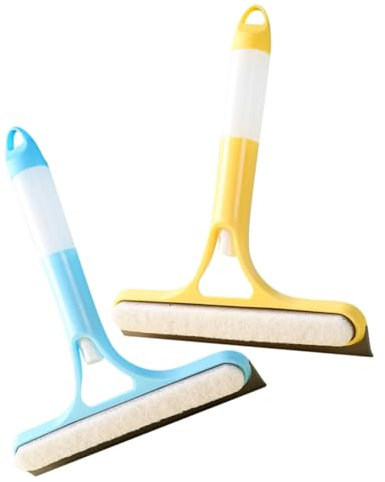 KONTONTY Mantenga su Vidrio Reluciente con Este Rociador Limpiacristales 2 en 1 para Puertas de Ducha Y Limpieza del Hogar