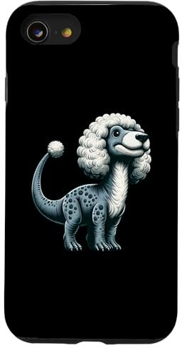 Hülle für iPhone SE (2020) / 7 / 8 Witzige Dino T-Rex Pudel Fantasy Creature