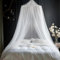 Axinyijia Zanzariera Letto, Baldacchino per Letto Matrimoniale Singolo, Zanzariera da Letto per Culla Neonato, Zanzariera da Viaggio per Interno Esterno