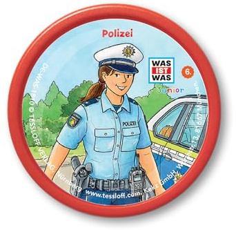 Kekz Audiochip: Was ist Was (Junior) - Kekz 1: Polizei | Für Kekzhörer, Hörspiel für Kinder ab 4 Jahren, Spielzeit ca. 45 min