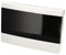 EDO Coffret de Distribution Encastré 1 Rangée pour 12 Modules 20 x 30 x 9,5 cm IP40 - Blanc Boîtier Électrique en ABS - Coffret Électrique pour Installations Intérieures