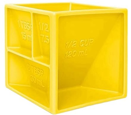 Tuesoa 1 Pcs Cooking Measuring Cups Dishwasher Safe Measuring Cup Measuring Spoon Plastic