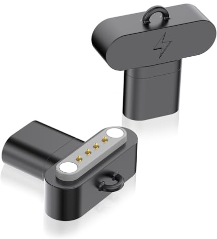 Introti USB-C-Kabel-Adapter für Pluad Note AI/PLAUD Note Pro AI Diktiergerät, Typ C, Adapterverlängerung, leicht, mit Loch für Umhängeband