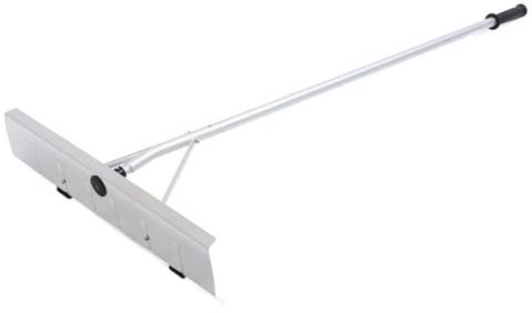 Ycauty - Rastrillo de nieve telescópica para techo, herramienta de eliminación de nieve eficaz con mango extendido para el hogar y el coche, de aluminio