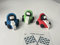 Edible Racing Cars Cake Toppers - 3D Sugar Fondant Figure - Kids Birthday Decorations - Handmade Present (cars)