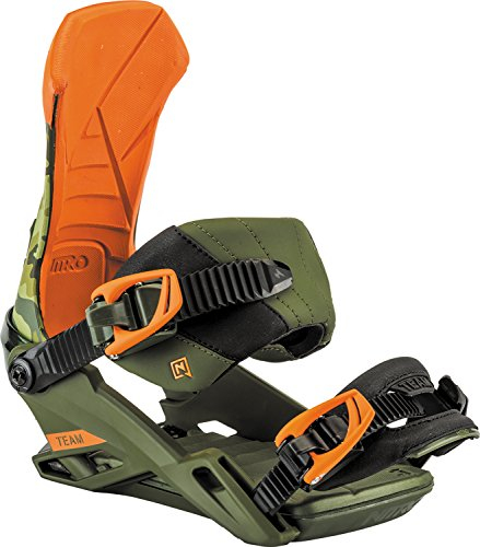 Nitro Snowboards Herren Team '18 Snowboard Bindung, Camo X Vssl, M