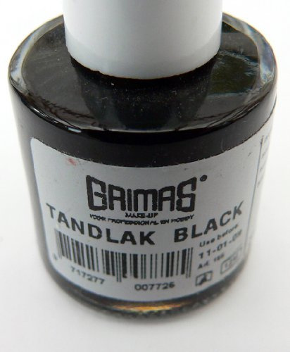 Grimas Zahnlack Effekt in Schwarz Party Karneval Theater 10 ml