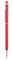 Richer-R Universelle Tactile Stylet Capacitif Écran Tactile Capacitif Stylo en Métal pour Smartphones Comprimés 'iPhone/Samsung(Rouge)