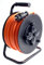 Profi Kabeltrommel outdoor IP44 Außen mit 4 Steckdosen H07BQ-F Pur-Leitung 3g1,5 bis 3g2,5 25-50m schwarz, Größe:3G2.5/ 25m