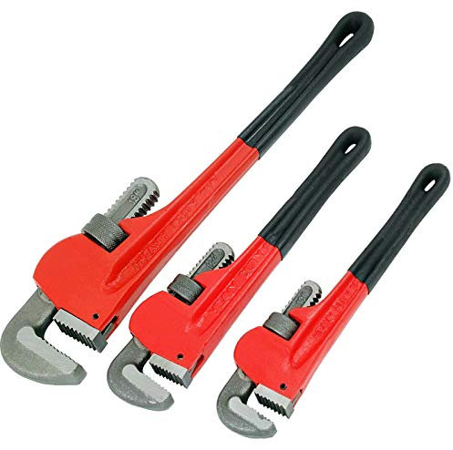Juego de 3 llaves de tubo ajustables Stilson Monkey CA133