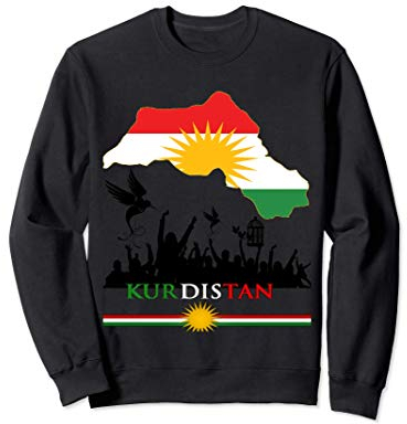 Kurditsan Tshirt , YPG Tshirt , YPJ Tshirt Sweatshirt