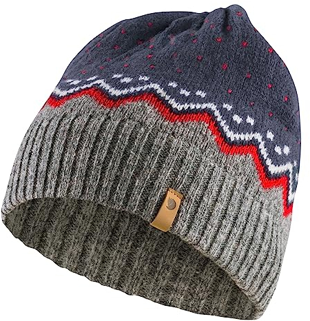 Fjallraven Unisex Övik Knit Hat, Navy, Einheitsgröße EU