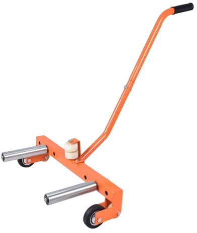 Aain DY016 Schwerlast-Reifenroller, verstellbar, für Werkstatt, Garage, Orange