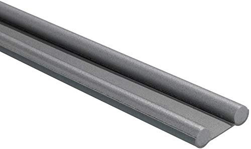 Lot de 3 boudins de porte de 90 cm pour économie d'énergie et réduction du bruit - Anti-poussière - Gris