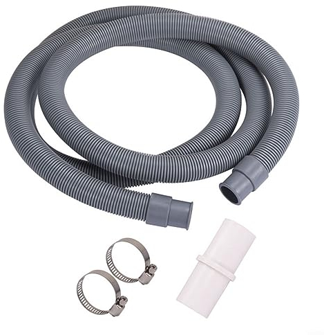 URPIZY Washing Machine Drain Hose Extension Pipe Kit Universal Washing Machine Dishwasher Drain Waste Hose Extension Pipe Kit