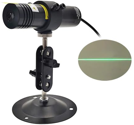 Water Resistant Green Light Line Generator Projector for Stone Wood Feather Alingment 12V 24V Dia.26mm