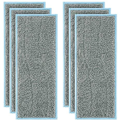 DispRA Paño de mopa Compatible con IRobot Braava Jet M6 Robot aspiradora Lavable mopa húmeda Piezas de Repuesto de aspiradora Kit Accesorios (Color : 6PCS)