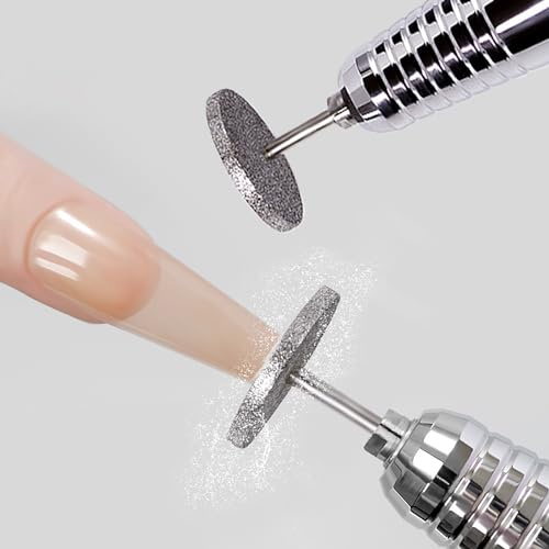 CEDIDJAC Sanding Disc Nail Drill Bits Suitable for Most Electric Nail Drills to Trim Nails Dead Skin Cuticle Bit for Nail Drill Bit Manicure and Remove Dead Skin Cuticles for Nail Salon Foot Care