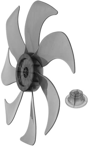 Luxshiny Palas De Ventilador De Repuesto De Accesorios De Ventilador De Transparente Para Ventiladores De Mesa Suelo Fácil Instalación y Limpieza