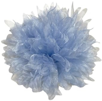 Asudaro Blumen Brosche Ansteckblume,1/4 Stück Handgefertigte große Blumenbrosche aus Stoff Große Anstecknadel aus Stoff Retro Ansteckblume für Damen, Broschenzubehör