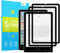 MoKo 2 Pack Screen Protector for 7 Kindle Paperwhite 12th Generation 2024 and Kindle Colorsoft Signature Edition, Anti-Glare Premium PET Protective with Black Frame Matte Screen Protector