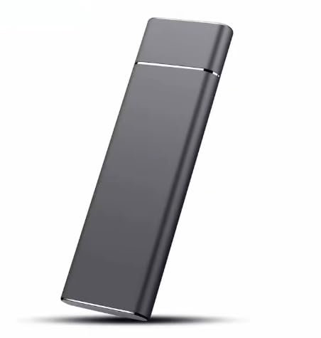 Genérico Hard disk SSD esterno portatile, 500 GB, USB 3.0 di tipo C, compatibile con telefoni, tablet e portatili
