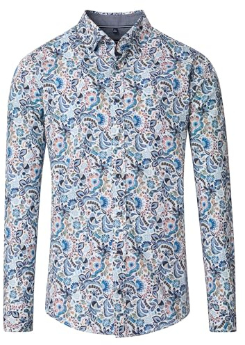 CASAMODA Freizeithemd Langarm Print Comfort Fit