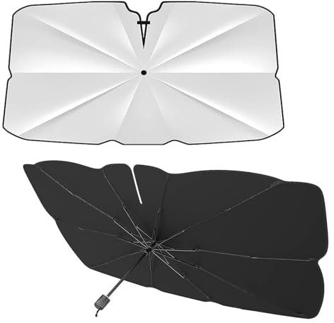 Sonnenschutz Auto Frontscheibe für op𝘦l Zafira B Box (2005-2015),Frontscheibenabdeckung Auto-Sonnenschirm füR die Innenbereich UV-Schutz und WäRmeblock Faltbarer Tragbarer Sonnenschutz