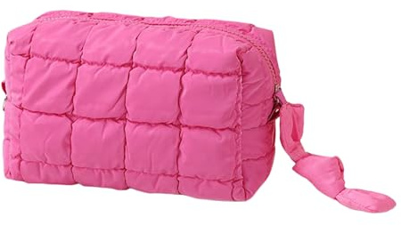 Reise Make-Up Tasche,Großes Fassungsvermögen, Robust Und Modern | Reise Aufbewahrung Tasche Gesteppt,für Lippenstifte Lotion Augenbrauenstift Mütter Ehefrauen Studenten Wohnheim Camping