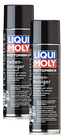 2x LIQUI MOLY 1602 Motorbike Racing Ketten Reiniger 500 ml