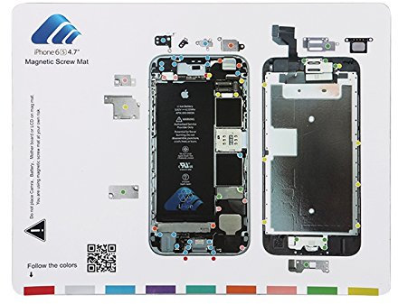 Magnettafel für iPhone 6S Schrauben