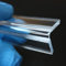 5 x 50 mm Flex-Scharniere mit niedrigem Profil, flexible verstellbare Scharniere aus Transparente, durchgehende Klavierscharniere aus Acrylkunststoff.