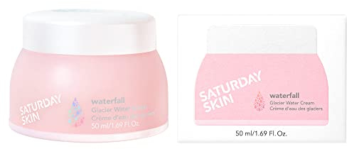 Saturday Skin Gesichtsfeuchtigkeitscreme Wassercreme Natürliche Gesichtsfeuchtigkeitscreme Ölfreier Geltyp Tages- und Nachtcreme Koreanische Hautpflege - 1,69 Fl. Unze.