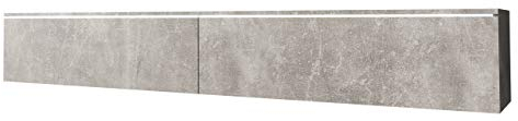 Mirjan24 TV Lowboard Stone, TV Schrank, Fernsehschrank, Grifflose Öffnen, Hängeschrank Hochglanz Matt Wohnwand (Beton, Modell: 180 / ohne LED Beleuchtung)