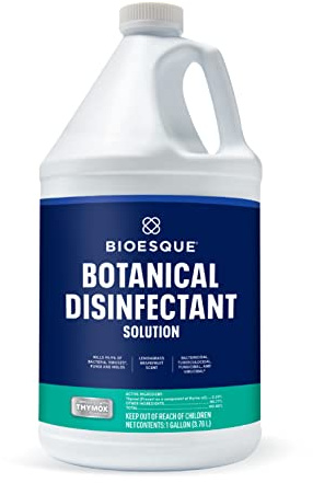 Bioesque Botanical Disinfectant Solution, Heavy Duty Broad-Spectrum Disinfectant, Kills 99.9% of Bacteria, Viruses*, Fungi, & Molds, 1 Gallon (Pack of 1)