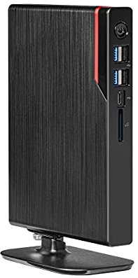 ROMAGNA COMPUTER Mini PC M4500 AMD Ryzen5 4500U - Ram 8 GB DDR4 - SSD 480 GB - Scheda video integrata AMD 4K - Card Reader - Wifi e Bluetooth Integrati - Windows 10 Pro - Minipc desktop compatto