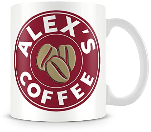 Giftme Costa Coffee Personalised with Any Name Costa Unique 11oz White Ceramic Mug Coffee Tea Mug - ONE Mug Supplied.