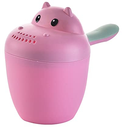 LICHENGTAI Baby Shampoo Cup, Convenience Baby Bath Waterfall Rinser Children Bath Jug Hair Washing Jug Bath Toys for Baby Bath Rinser Hair Wash Cup Baby Hair Rinser